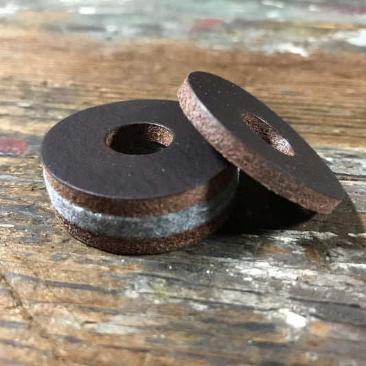 Tackle Instrument Supply Leather HiHat Cymbal Washers