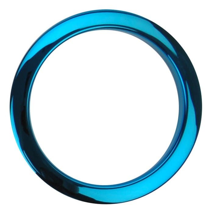 Bass Drum O's Bass Drum Port 4" Blue Chrome