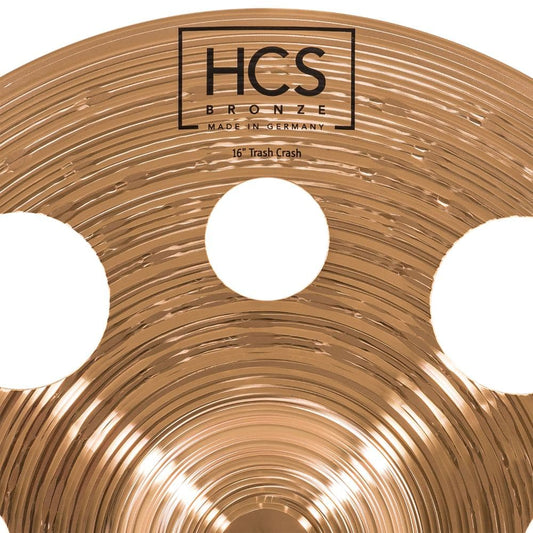 Meinl HCS Bronze Trash Crash Cymbal 16