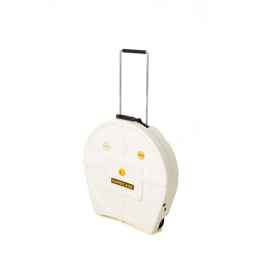 Hardcase Rolling Cymbal Case 22" White