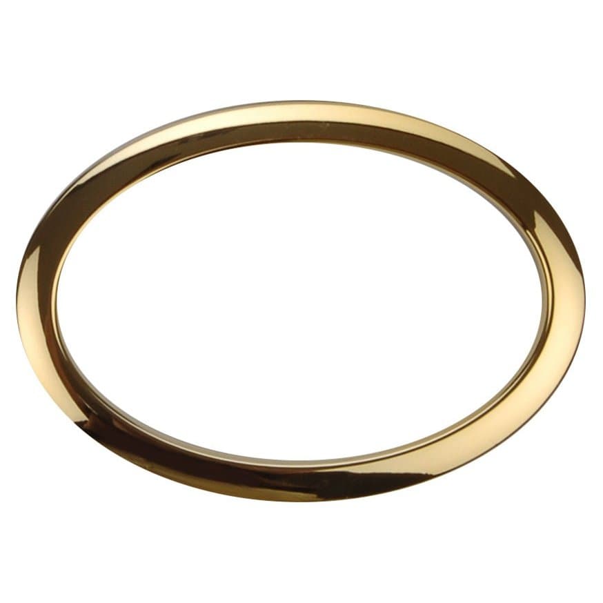 Bass Drum O's Oval Bass Drum Port 6" Brass