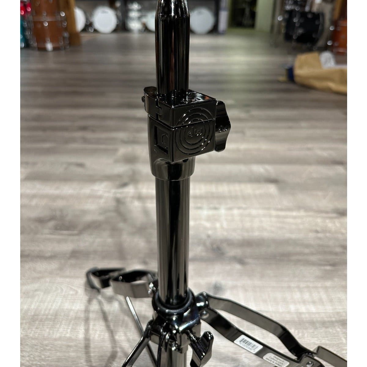 DW DWCP9700BN 9000 Series Boom Cymbal Stand with Recessible Boom, Black Nickel