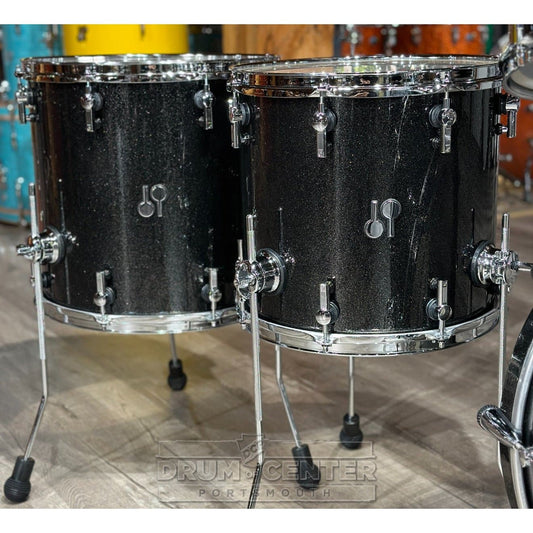 Sonor SQ2 Beech 5pc Drum Set Black Sparkle Gloss | 1029380-2