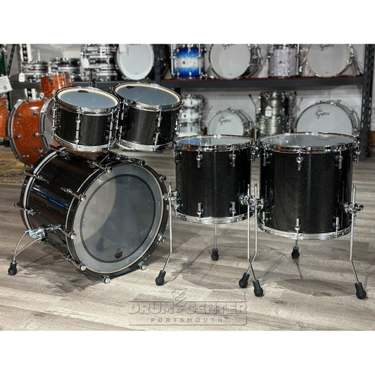 Sonor SQ2 Beech 5pc Drum Set Black Sparkle Gloss | 1029380-2