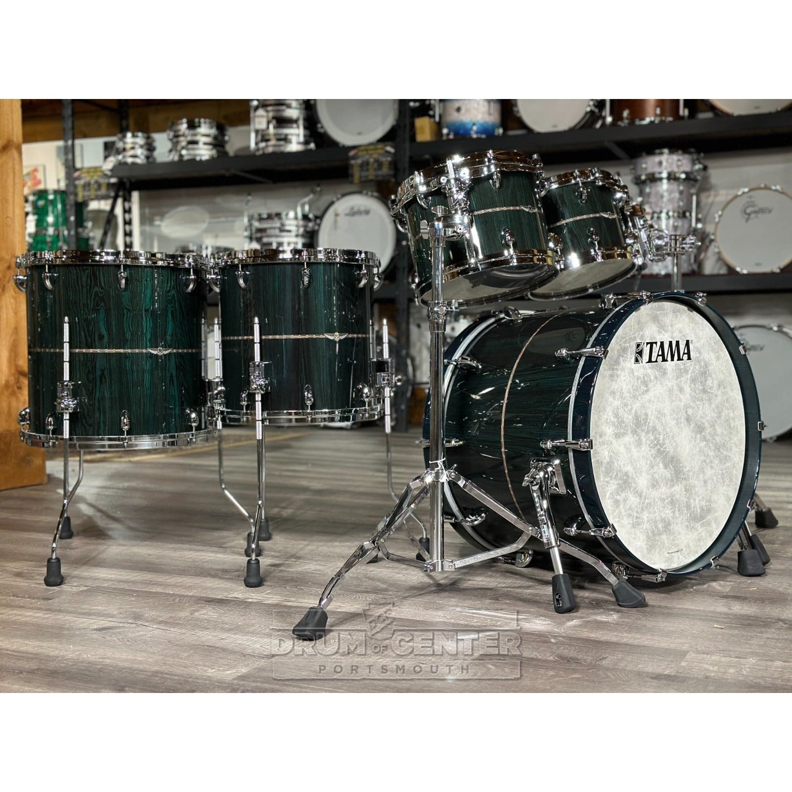 Tama Star Bubinga Snare Drum Dark Red Cordia