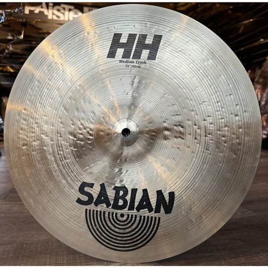 Used Sabian HH Medium Crash Cymbal 16"