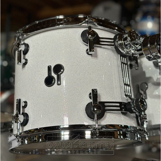 Sonor SQ2 Birch 5pc Drum Set White Sparkle Gloss