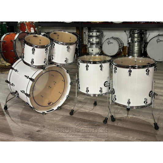 Sonor SQ2 Birch 5pc Drum Set White Sparkle Gloss