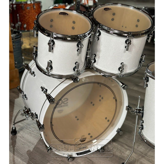 Sonor SQ2 Birch 5pc Drum Set White Sparkle Gloss