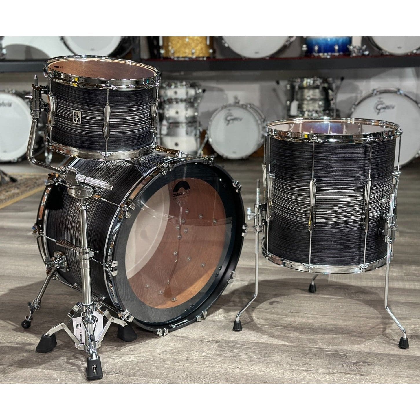 British Drum Co Lounge Club 3pc Drum Set w/22BD Carnaby Knight