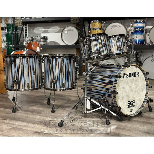 Sonor SQ2 Beech 5pc Drum Set Stratawood Semi Gloss w/Black Hardware