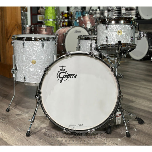 Used Gretsch USA Custom 4pc Drum Set 60s Marine Pearl
