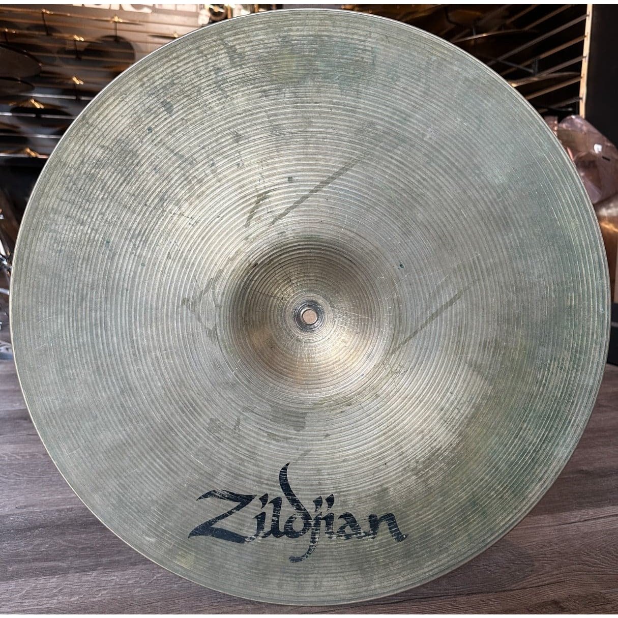Used Zildjian A Rock Ride Cymbal 20" (Natural)