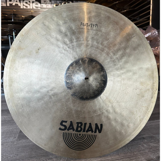 Used Sabian HHX Prototype Ride Cymbal 22" w/Flanged Edge