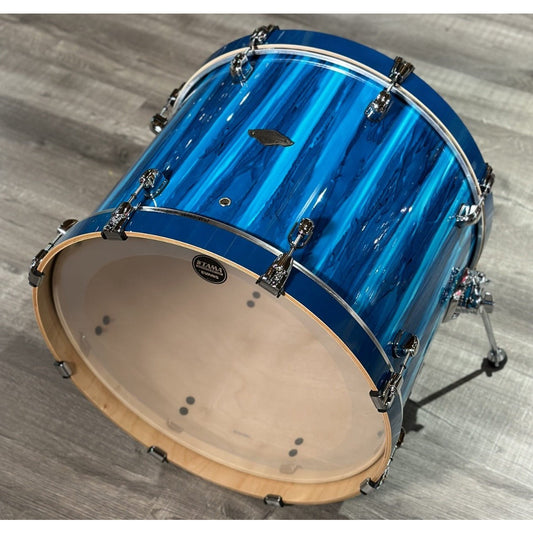 Used Tama Starclassic Performer 5pc Drum Set Sky Blue Aurora