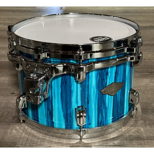 Used Tama Starclassic Performer 5pc Drum Set Sky Blue Aurora