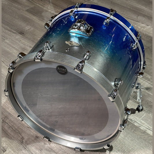 Used Tama Starclassic Walnut/Birch 4pc Drum Set Molten Ice Blue Fade