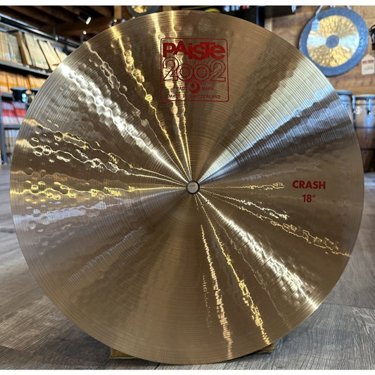 Used Paiste 2002 Crash Cymbal 18"