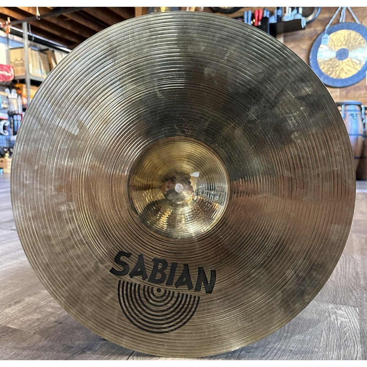 Used Sabian AA Crash Ride Cymbal 18"