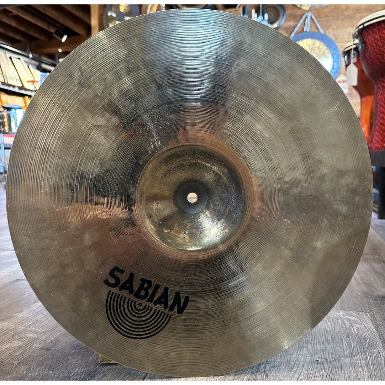 Used Sabian AAX Concept Crash Cymbal 17" Brilliant