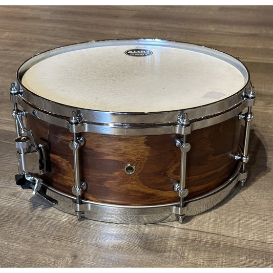 Used Tama SLP Fat Spruce Snare Drum 14x6