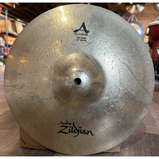 Used Zildjian A Custom Splash Cymbal 12"