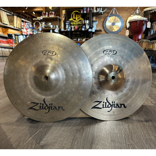 Used Zildjian ZBT Hi Hat Cymbals 13"