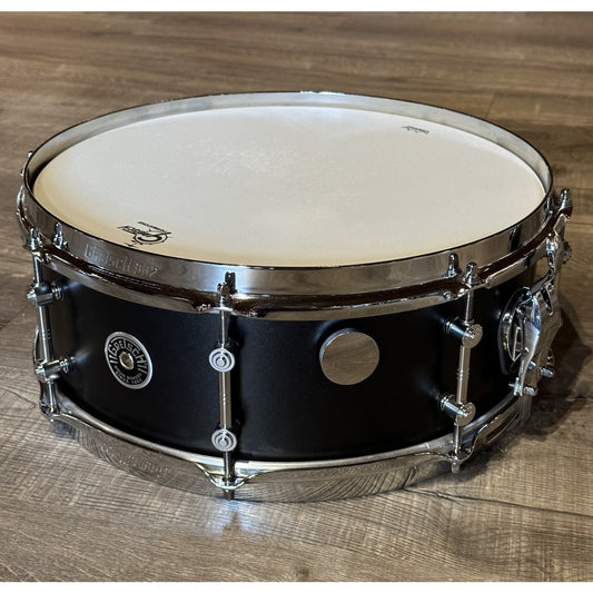 Used Gretsch Brooklyn Standard Snare Drum 14x5.5 Black Satin Metallic