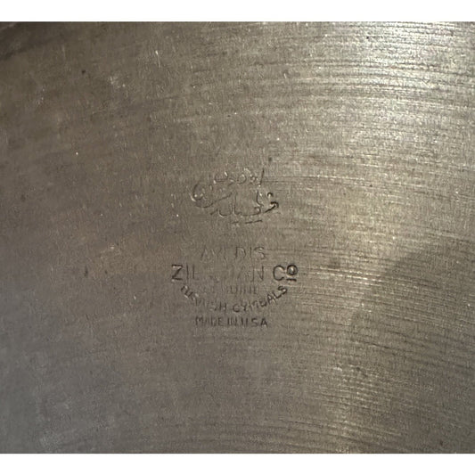 Used Vintage Zildjian Transition Stamp A A Crash Cymbal 16 - 865 grams