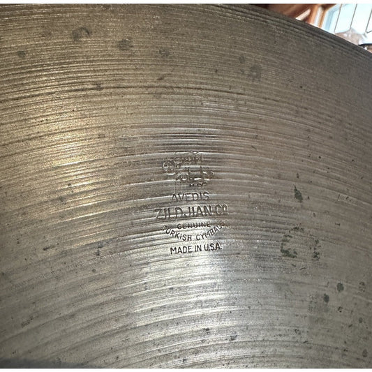 Used Vintage Zildjian 50's A Ride Cymbal 20 - 2500 grams
