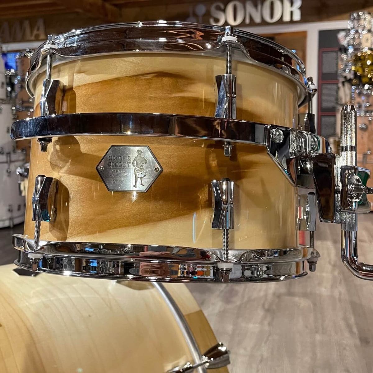 Noble & Cooley Union 3pc Drum Set - Natural Gloss
