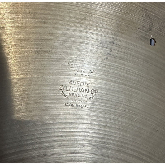 Used Vintage Zildjian 50's A Crash Cymbal 18 - 1312 grams
