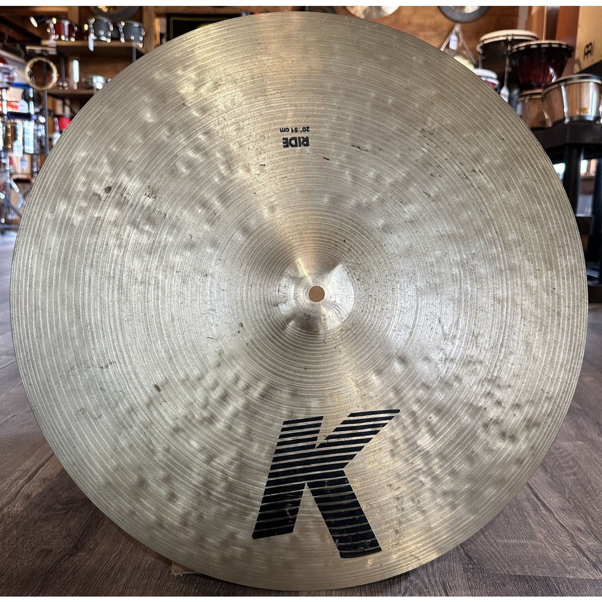 Used Vintage Zildjian Ride Cymbal 20" 2192 grams