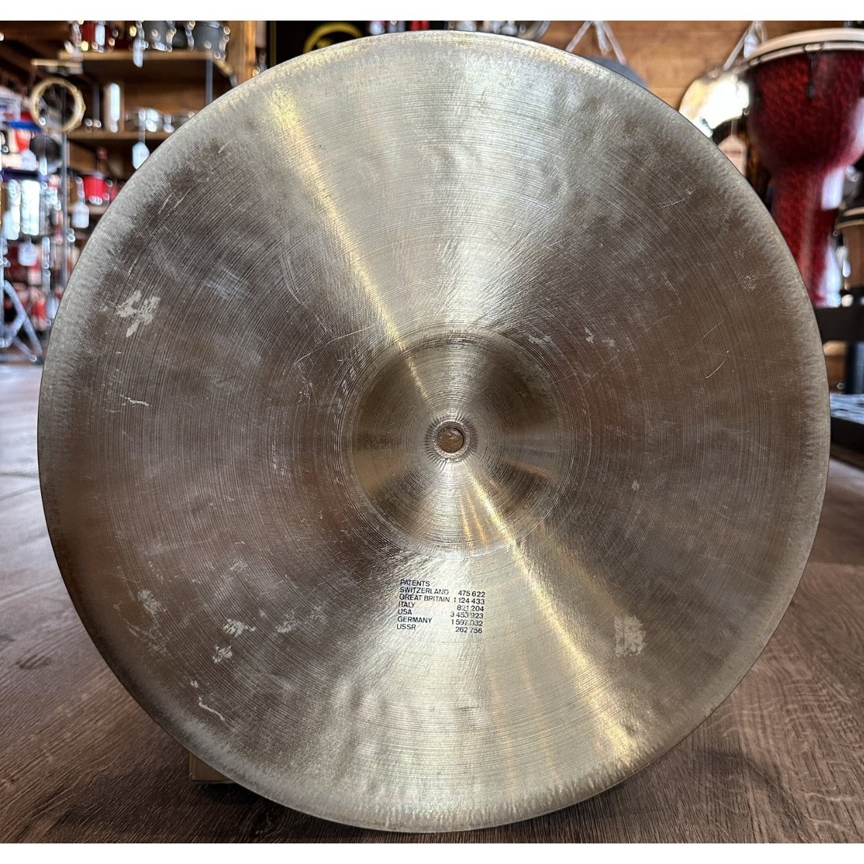 Used Vintage Paiste Formula 602 Blue label Hi Hat Cymbals 14