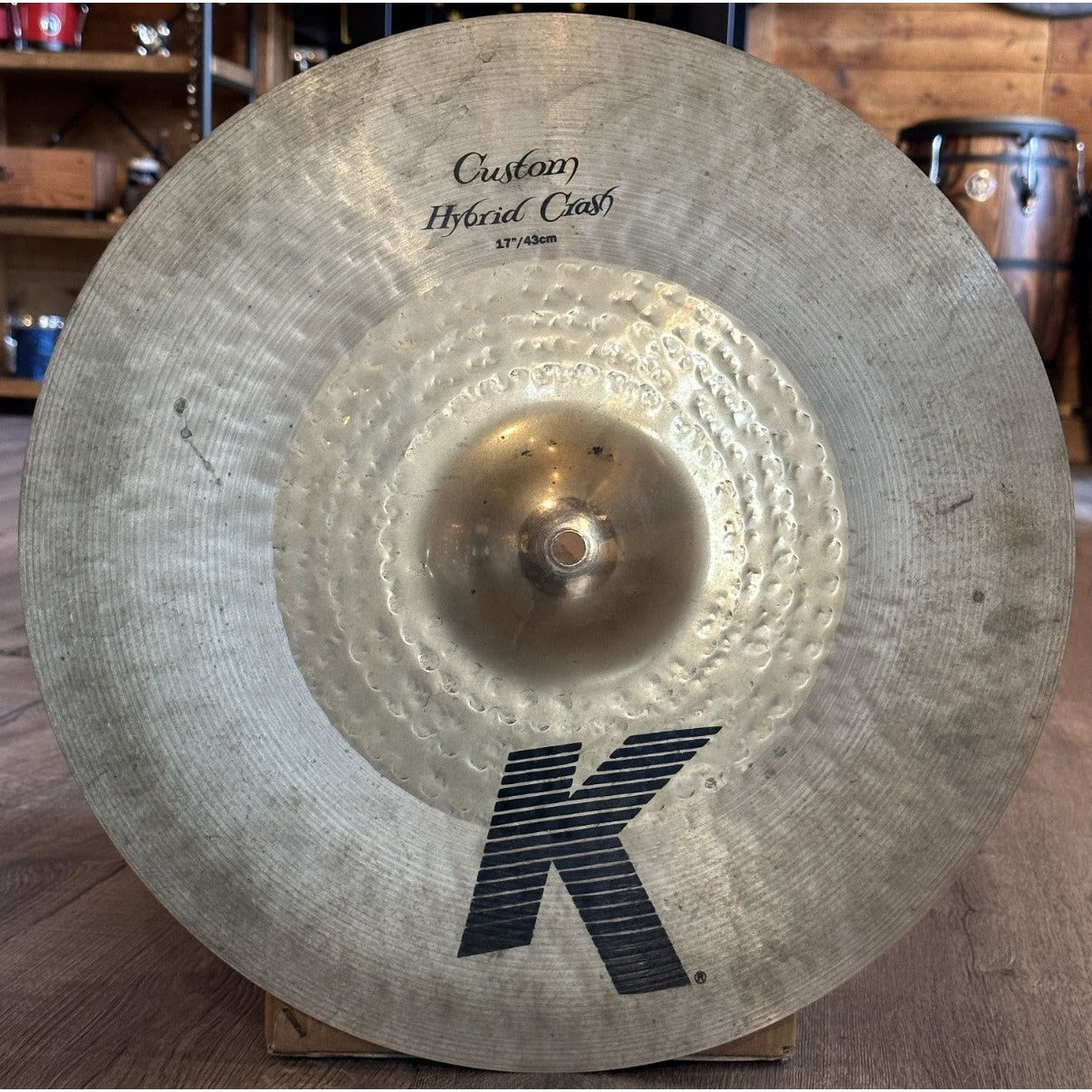 Used Zildjian K Custom Hybrid Crash Cymbal 17"