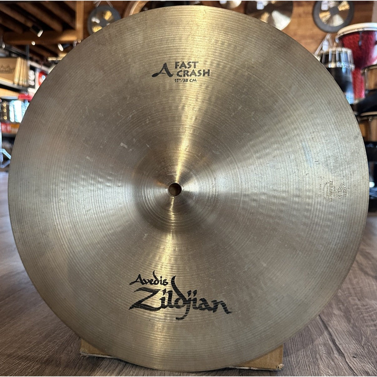 Used Zildjian A Fast Crash Cymbal 15"
