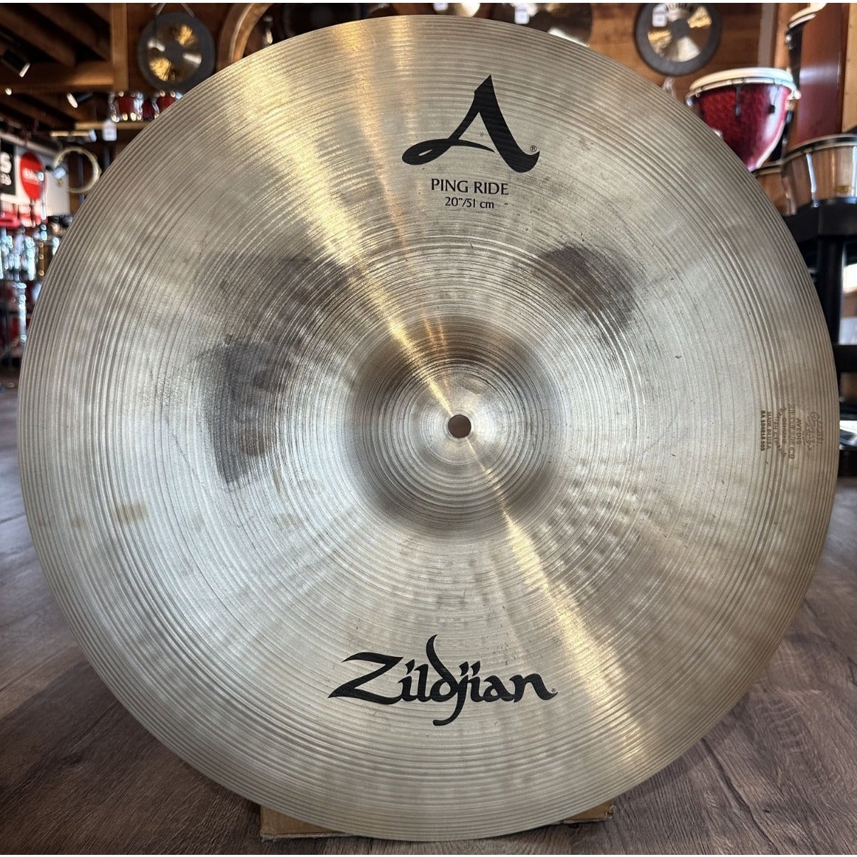 Used Zildjian A Ping Ride Cymbal 20"