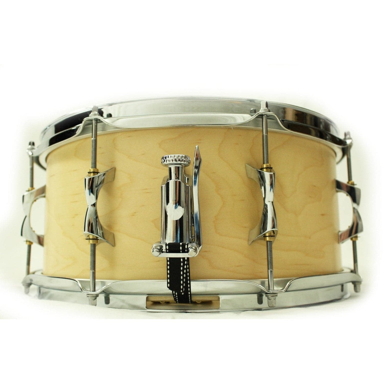 INDe Drum Labs SB1X Snare Drum Snare Drum Strainer - Chrome - No Butt Plate