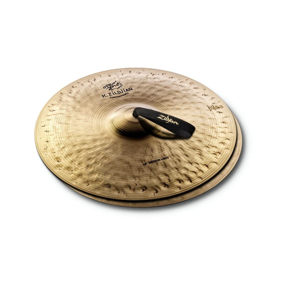Zildjian Pair K Const. Orch Med. Light w/ Pads 18"