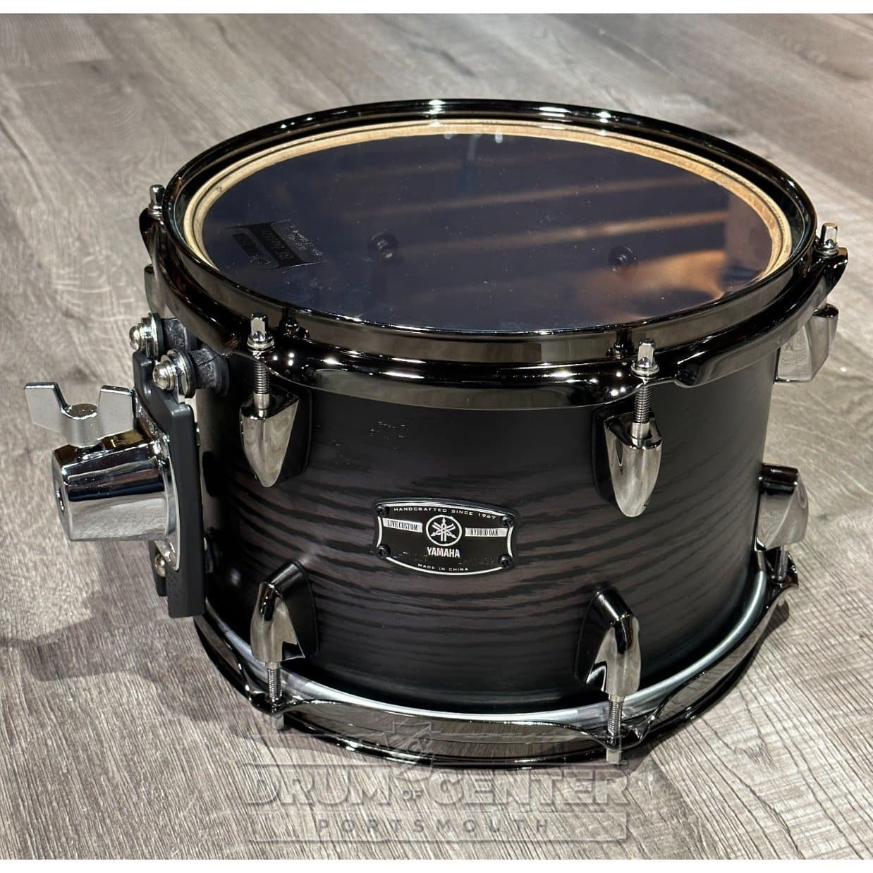Yamaha Live Custom Hybrid Oak 4pc Drum Set w/22x16 BD Uzu Charcoal Sunburst