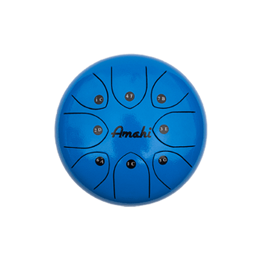 Amahi Steel Tongue Drum 6 - Blue