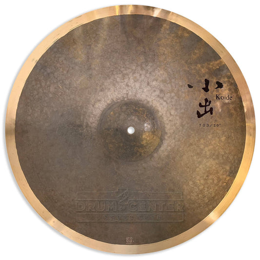 Koide 703 Half Turk Ride Cymbal 20" 1866 grams