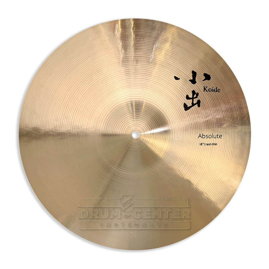 Koide Absolute Thin Crash Cymbal 18"