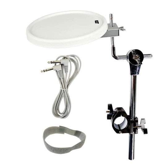 Kat Electronic Percussion 9-inch Pad With Tom Arm, Clamp, 8-foot Cable, And Velcro Tie