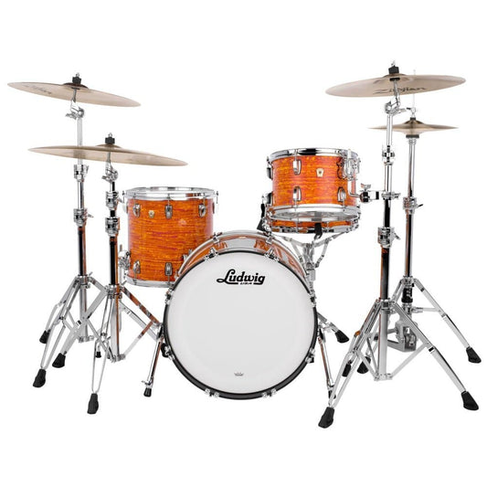 Ludwig Classic Maple Downbeat Drum Set Mod Orange