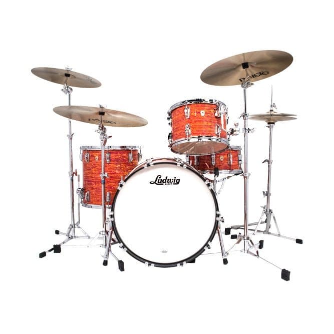 Ludwig Classic Maple Fab Drum Set Mod Orange