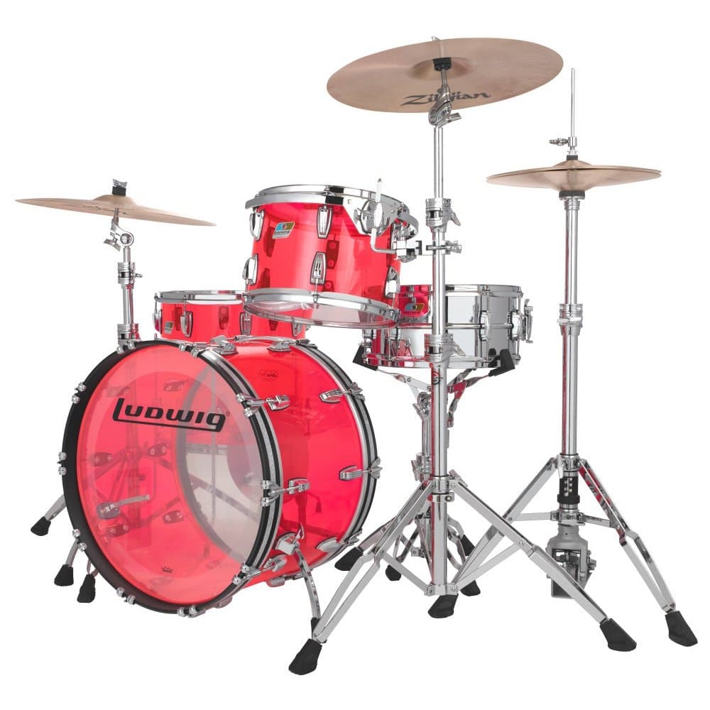 Ludwig Vistalite 3pc FAB Outfit- Pink