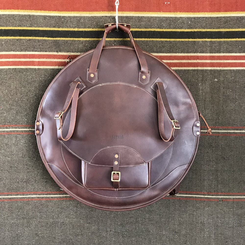 Tackle Instrument Supply Leather Backpack Cymbal Bag 24"