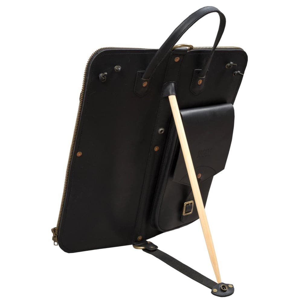 Tackle Instrument Supply Leather Stick Bag Black