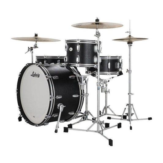 Ludwig Limited Edition Legacy Mahogany Black Cat Fab Drum Set